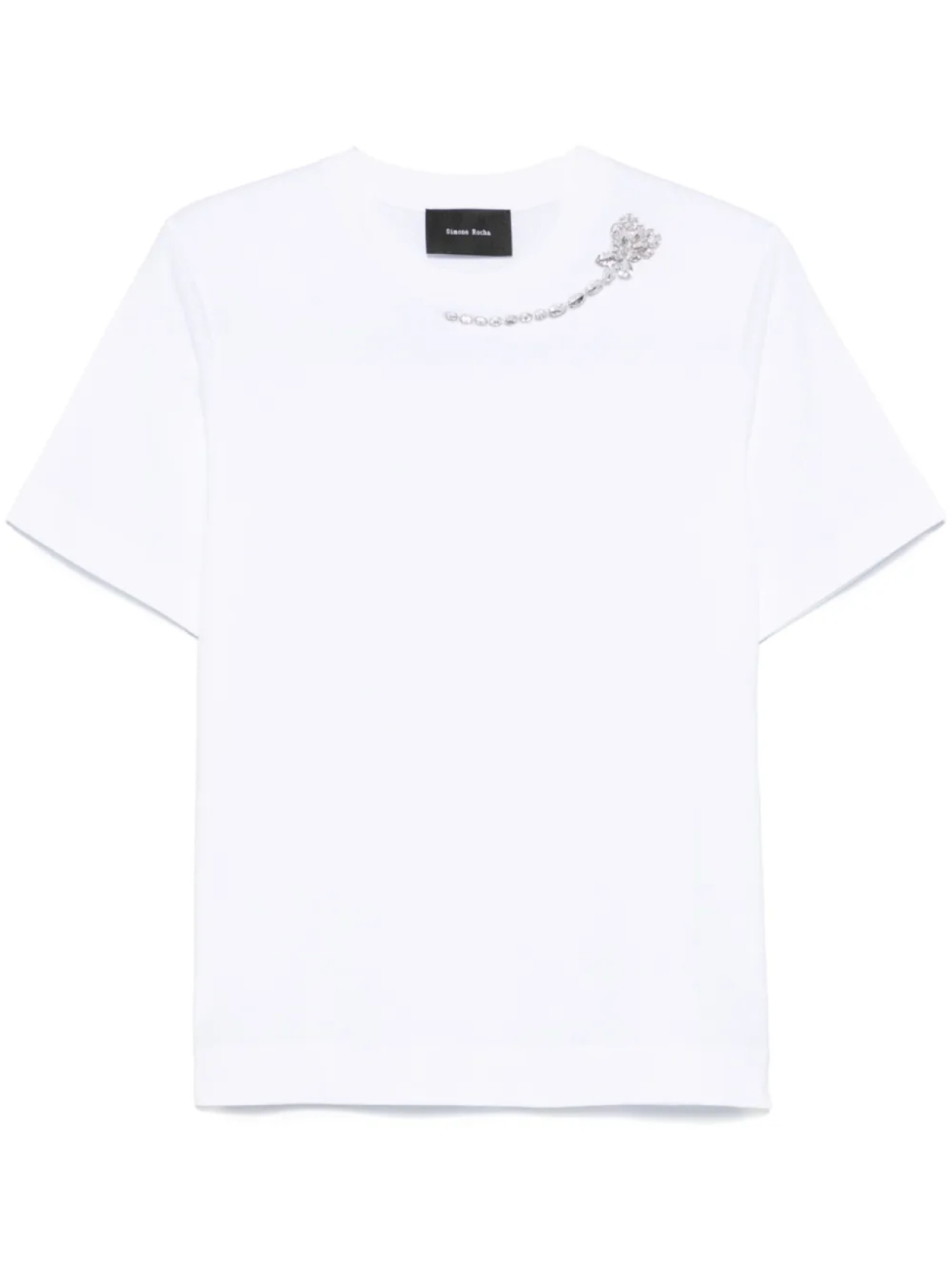 Футболка Simone Rocha с цветочным декором, белый
Футболка Simone Rocha с цветочным декором, белый