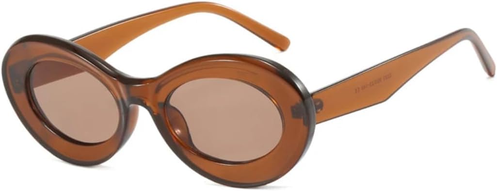 Модные солнцезащитные очки в овальной толстой оправе, винтажные, стильные, для мужчин и женщин, модные, стильные, для путешествий, с защитой от УФ-излучения UV400 VVTWSSW, Brown Tea
Модные солнцезащитные очки в овальной толстой оправе, винтажные, стильные, для мужчин и женщин, модные, стильные, для путешествий, с защитой от УФ-излучения UV400 VVTWSSW, Brown Tea