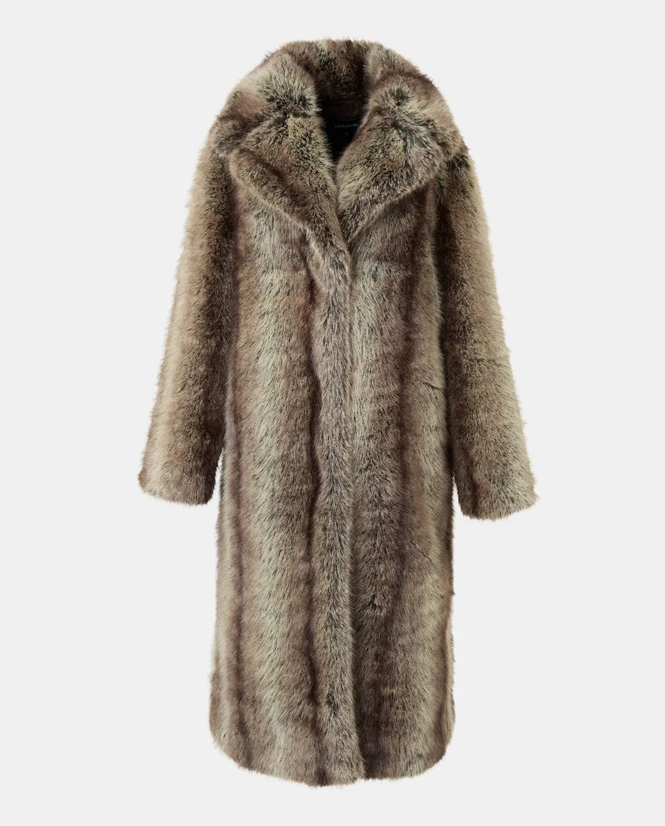 Длинное однотонное женское пальто Tintoretto, коричневый
Длинное однотонное женское пальто Tintoretto, коричневый