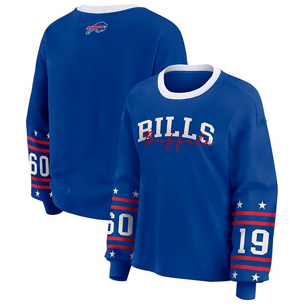 Женская футболка с длинным рукавом Royal Buffalo Bills plus size sport Wear By Erin Andrews
Женская футболка с длинным рукавом Royal Buffalo Bills plus size sport Wear By Erin Andrews