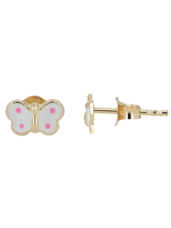 Adeliás Серьги для девочек - серьги-гвоздики из золота 333 пробы с золотой эмалью
Adeliás Серьги для девочек - серьги-гвоздики из золота 333 пробы с золотой эмалью