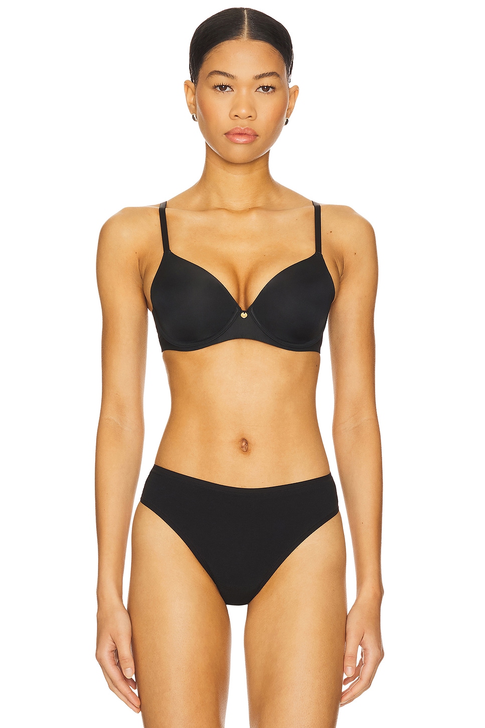 Бюстгальтер-футболка для комфорта и выравнивания Natori, black
Бюстгальтер-футболка для комфорта и выравнивания Natori, black