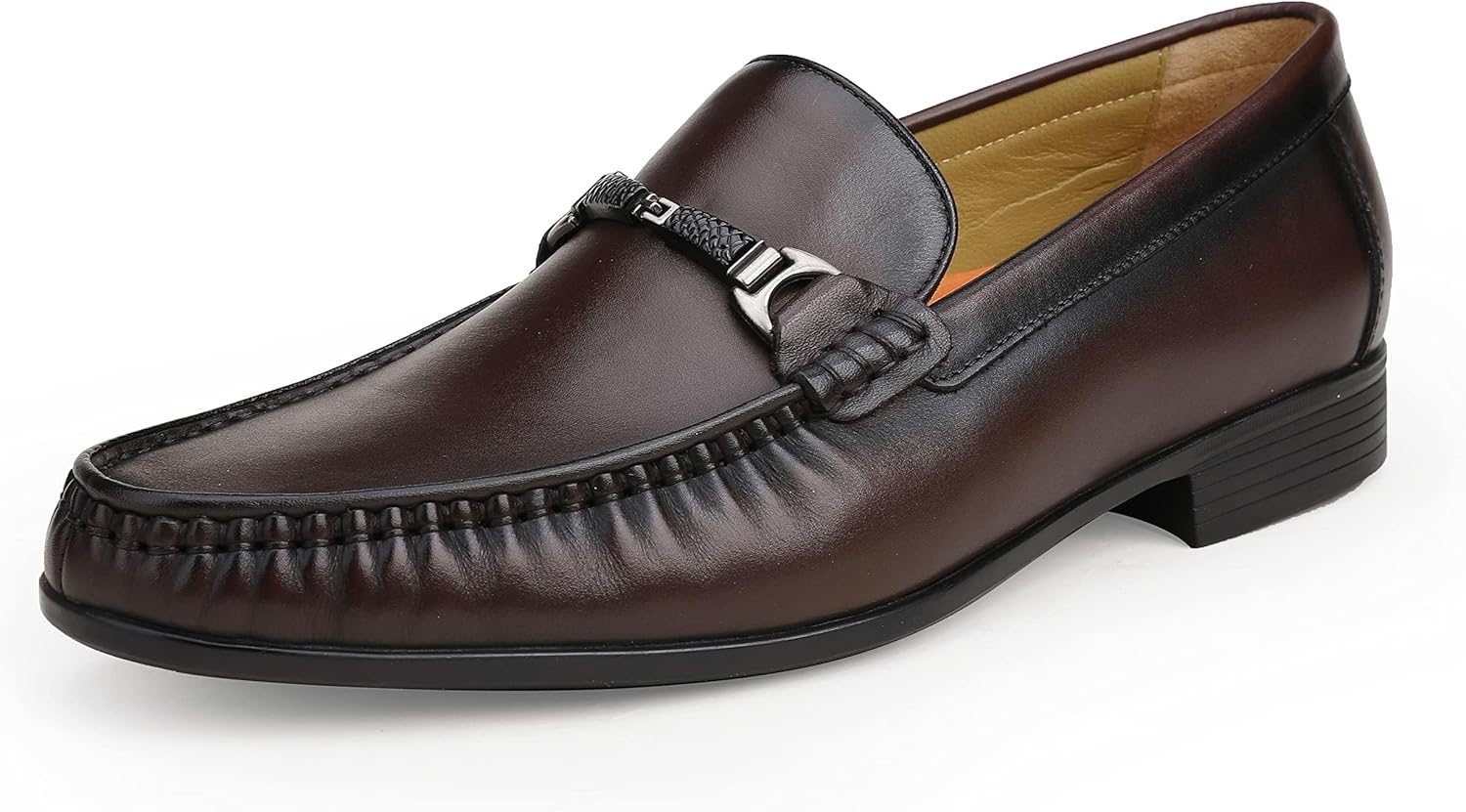 Мужские классические туфли из премиальной кожи, пенни-лоферы с металлической пряжкой, слипоны для бизнеса, свадеб, повседневных вечеринок Generic, коричневый
Мужские классические туфли из премиальной кожи, пенни-лоферы с металлической пряжкой, слипоны для бизнеса, свадеб, повседневных вечеринок Generic, коричневый