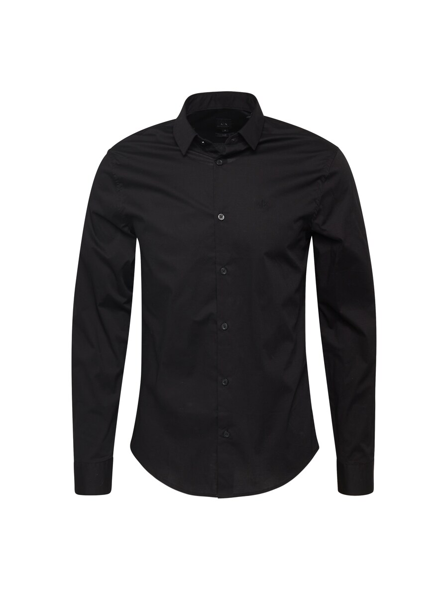 Приталенная рубашка на пуговицах ARMANI EXCHANGE Tessuto, черный
Приталенная рубашка на пуговицах ARMANI EXCHANGE Tessuto, черный