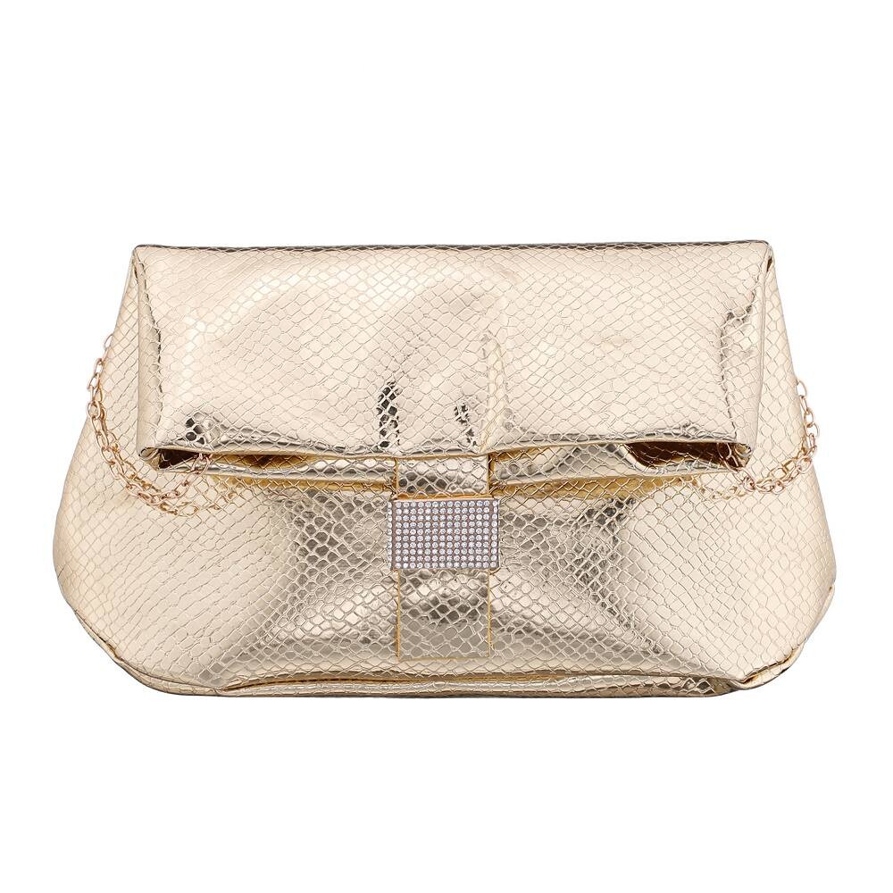Сумка через плечо с откидным клапаном и тиснением змеи Touch of Nina, золотой
Сумка через плечо с откидным клапаном и тиснением змеи Touch of Nina, золотой
