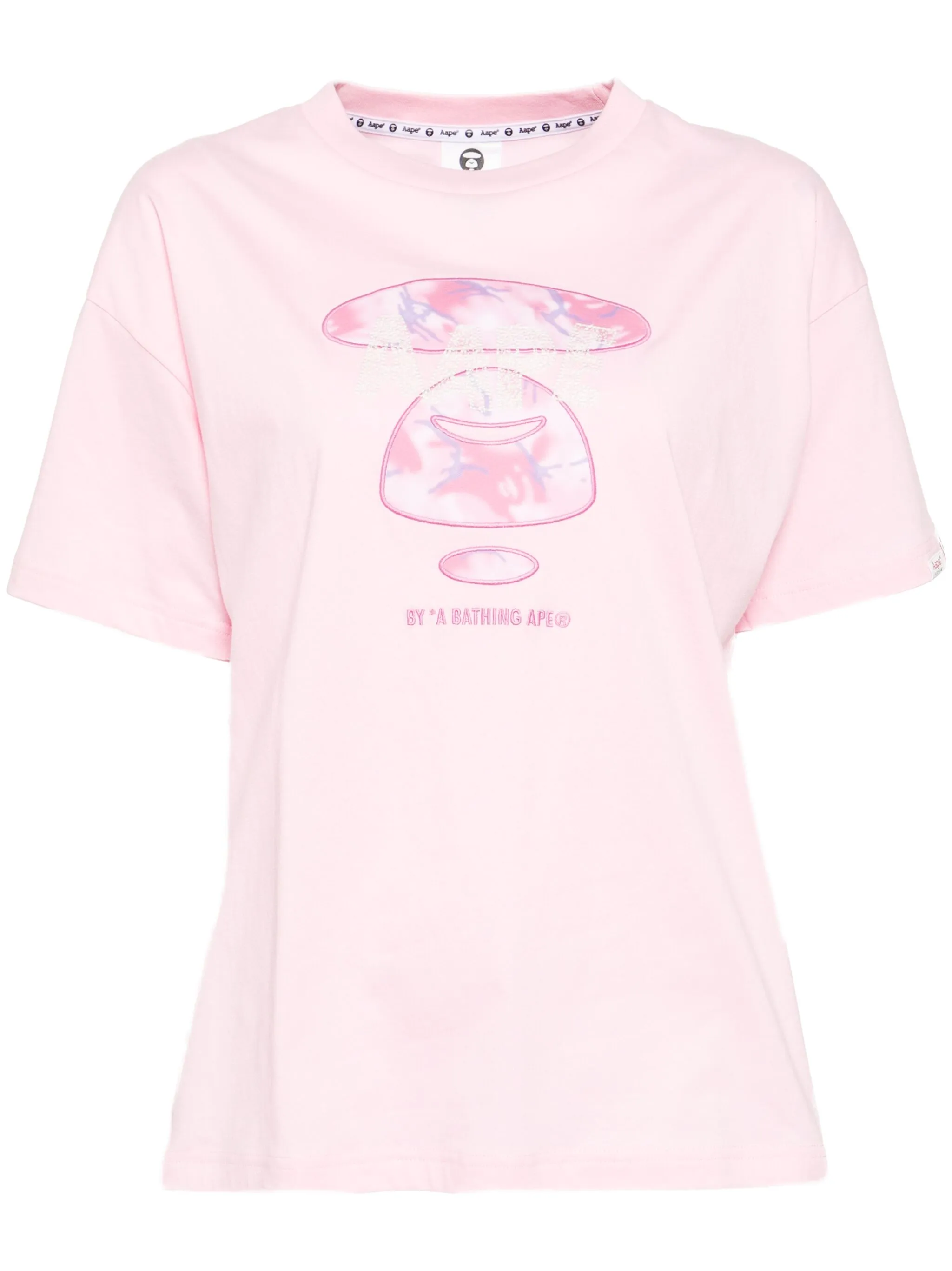 Футболка с вышитым логотипом Aape By A Bathing Ape, розовый
Футболка с вышитым логотипом Aape By A Bathing Ape, розовый