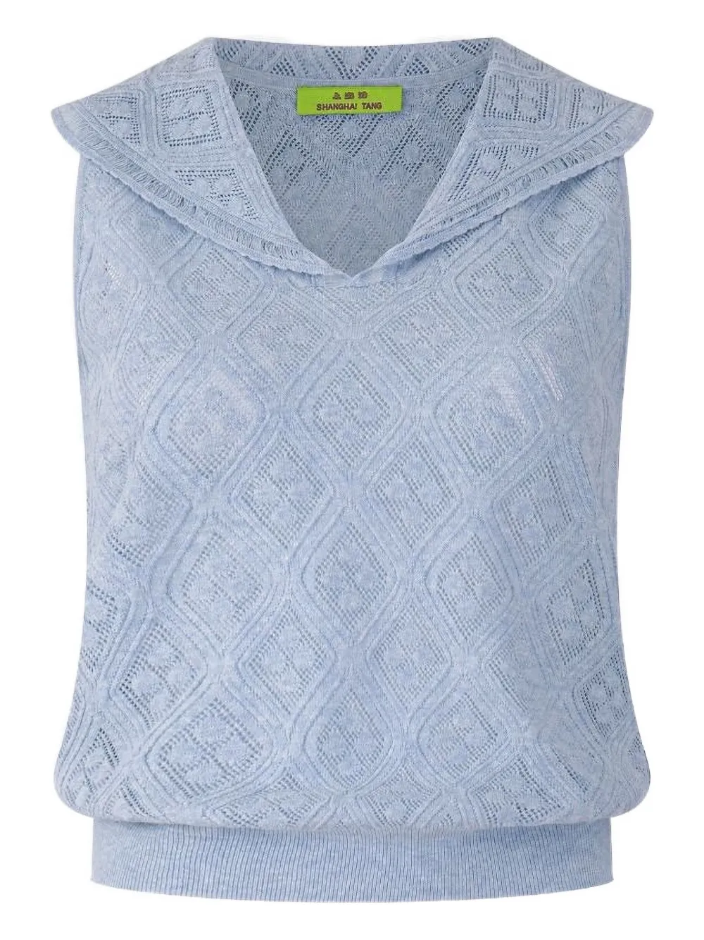 Топ с воротником Shanghai Tang, синий
Топ с воротником Shanghai Tang, синий