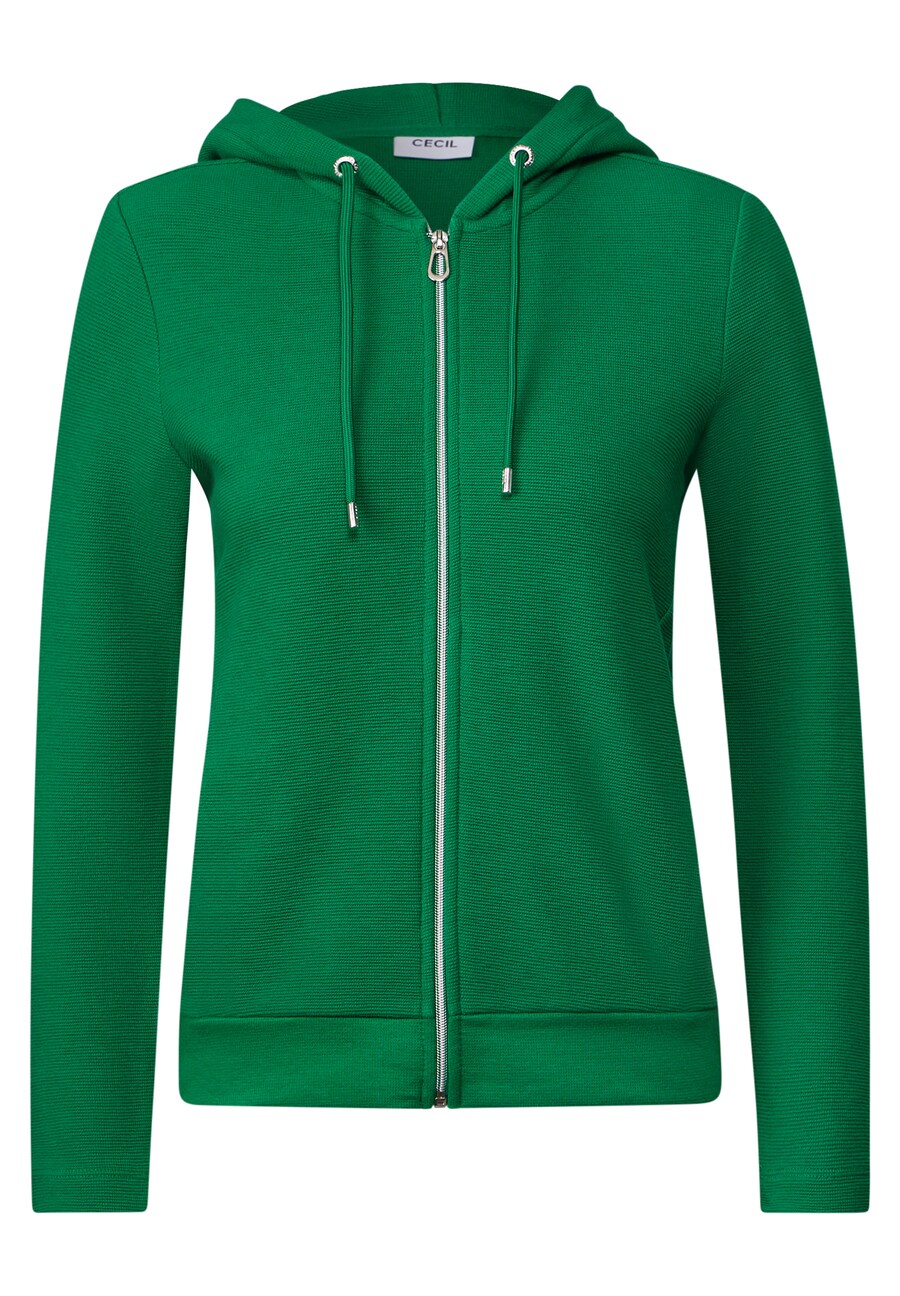 Толстовка с капюшоном на молнии CECIL, зеленый
Толстовка с капюшоном на молнии CECIL, зеленый