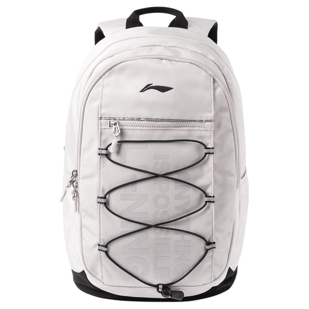 LINING Полиэстеровый рюкзак унисекс Ecru, Ecru 
LINING Полиэстеровый рюкзак унисекс Ecru, Ecru