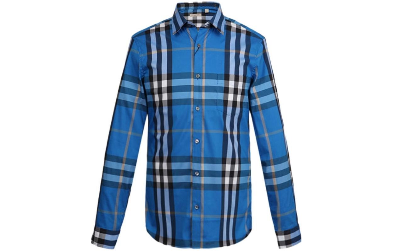 Мужская рубашка Burberry, цвет Blue
Мужская рубашка Burberry, цвет Blue