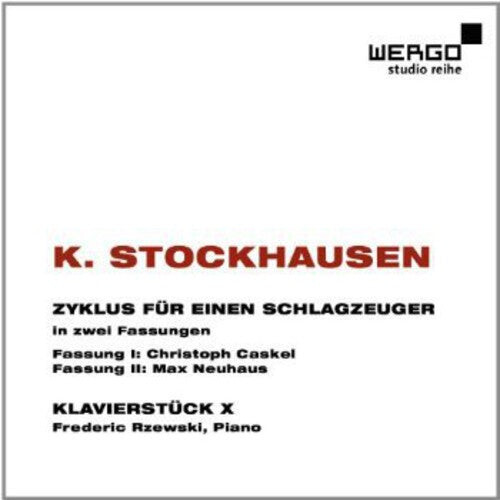 CD диск Stockhausen / Caskel / Neuhaus / Rzewski: Zyklus Fur Einen Schlagzeuger
CD диск Stockhausen / Caskel / Neuhaus / Rzewski: Zyklus Fur Einen Schlagzeuger