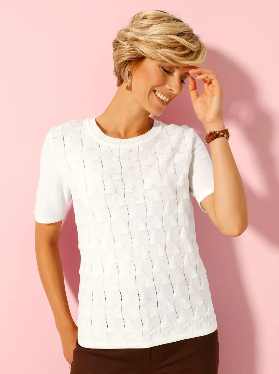 Свитер Ажур "Свитер", цвет Ecru
Свитер Ажур "Свитер", цвет Ecru