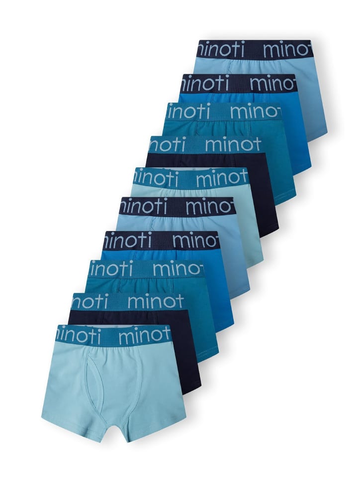 Minoti Набор из 10 штук: боксерские трусы 19brief17 синего цвета
Minoti Набор из 10 штук: боксерские трусы 19brief17 синего цвета