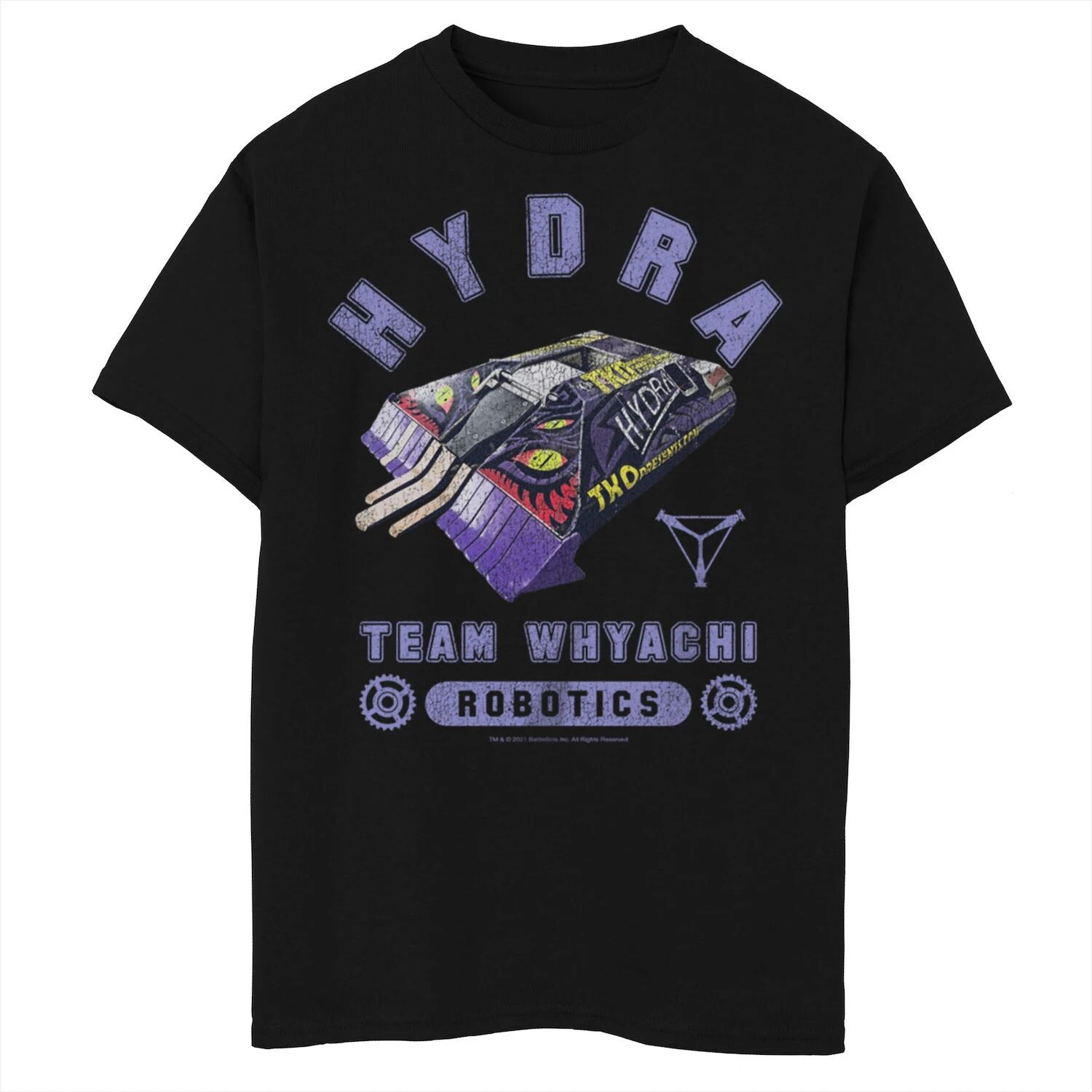 Футболка с логотипом BattleBots Hydra TeamWhyachi для мальчиков 8–20 лет Licensed Character
Футболка с логотипом BattleBots Hydra TeamWhyachi для мальчиков 8–20 лет Licensed Character