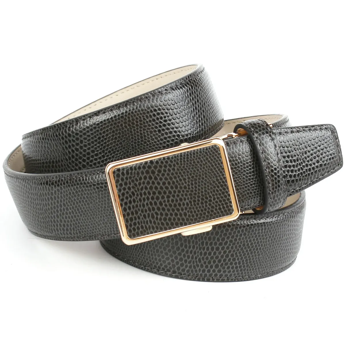 Кожаный ремень Anthoni Crown, дизайн в виде варана, неподвластный времени дизайн, серый
Кожаный ремень Anthoni Crown, дизайн в виде варана, неподвластный времени дизайн, серый