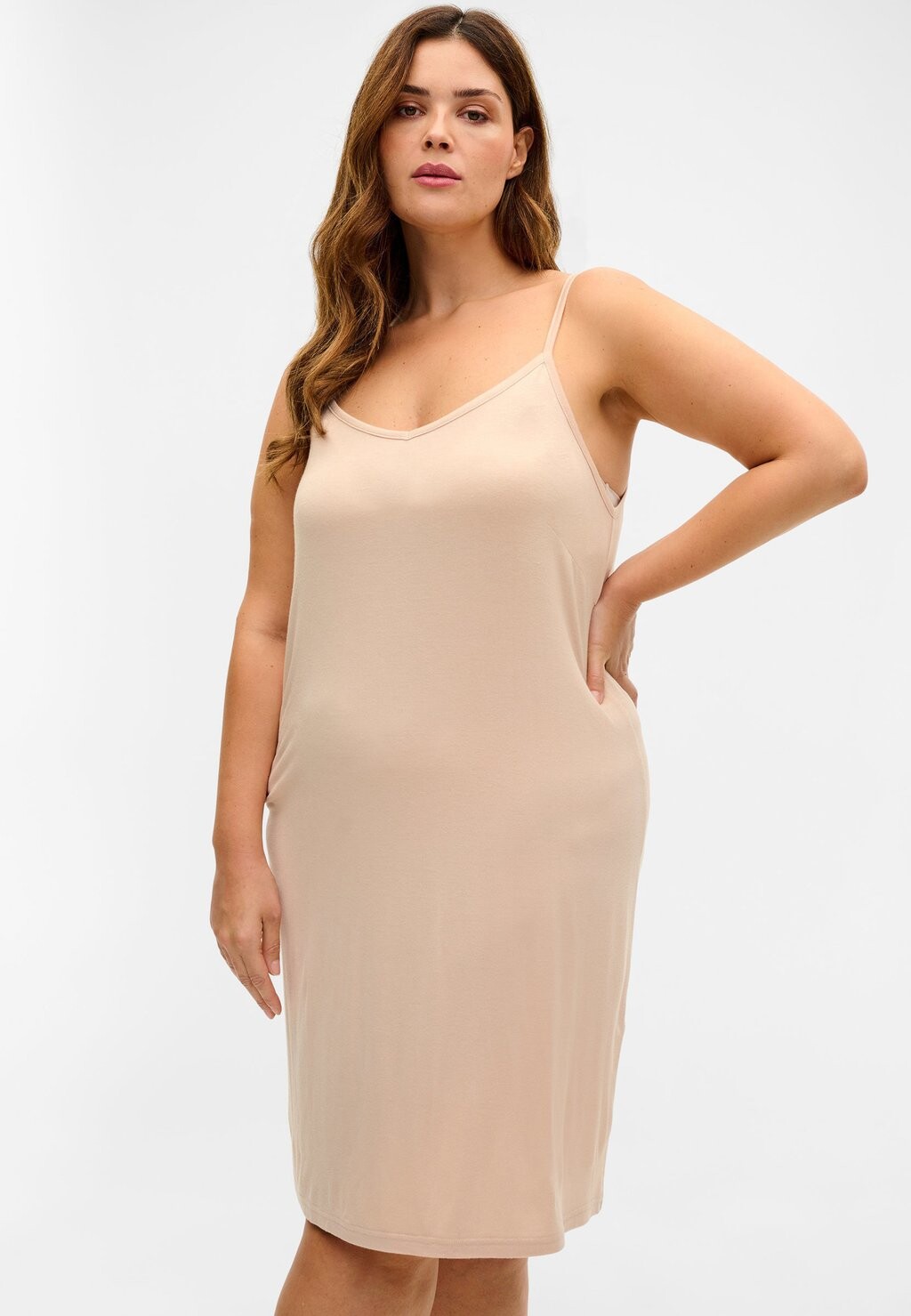 Ночная рубашка Zizzi, бежевый
Ночная рубашка Zizzi, бежевый