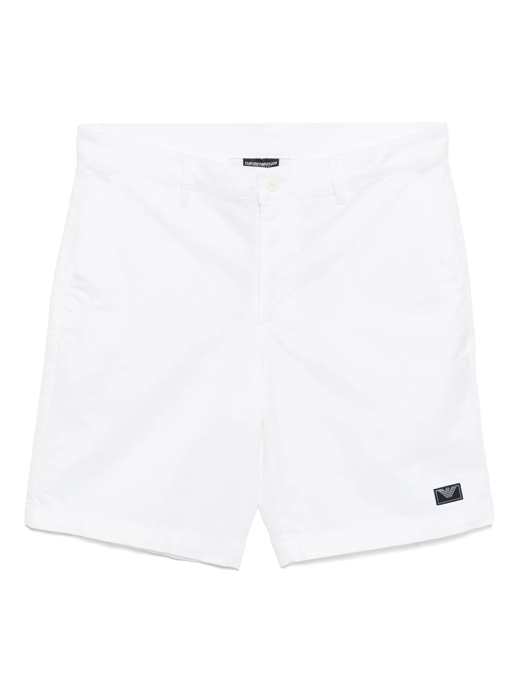 Шорты с нашивкой-логотипом Emporio Armani, белый
Шорты с нашивкой-логотипом Emporio Armani, белый