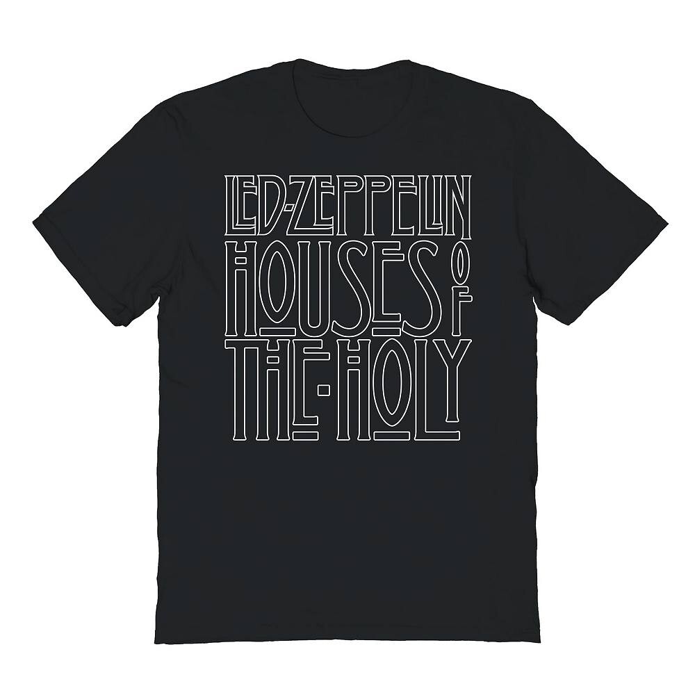 Мужская футболка Led Zeppelin Houses of Holy с рисунком Licensed Character, черный
Мужская футболка Led Zeppelin Houses of Holy с рисунком Licensed Character, черный