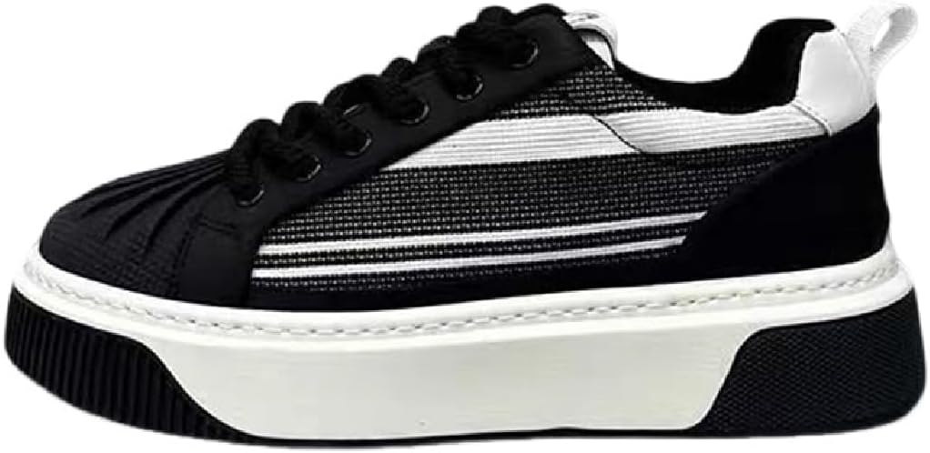 Легкие дышащие мужские кроссовки Lexamen на шнуровке без застежки, с противоскользящей подошвой, низкие, для повседневной носки и путешествий, черный
Легкие дышащие мужские кроссовки Lexamen на шнуровке без застежки, с противоскользящей подошвой, низкие, для повседневной носки и путешествий, черный