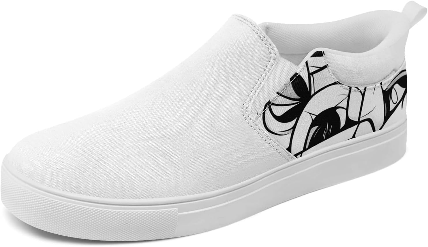 Мужские модные холщовые кеды, женские слипоны, удобные в носке, дышащие, легкие, стильные кроссовки с графическим принтом, повседневная обувь Awsole, белый/черный
Мужские модные холщовые кеды, женские слипоны, удобные в носке, дышащие, легкие, стильные кроссовки с графическим принтом, повседневная обувь Awsole, белый/черный