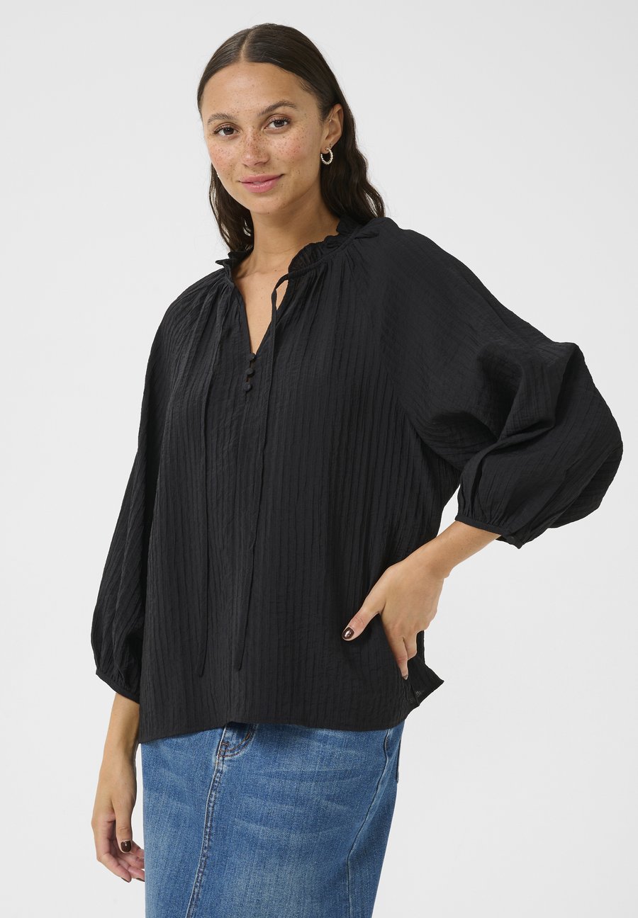 Блуза Kaffe KALIANNA, Black Deep/Mottled Black
Блуза Kaffe KALIANNA, Black Deep/Mottled Black