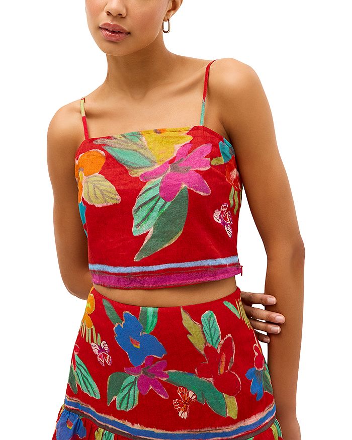 Укороченный топ с принтом Wyatt Marie Oliver, красный
Укороченный топ с принтом Wyatt Marie Oliver, красный