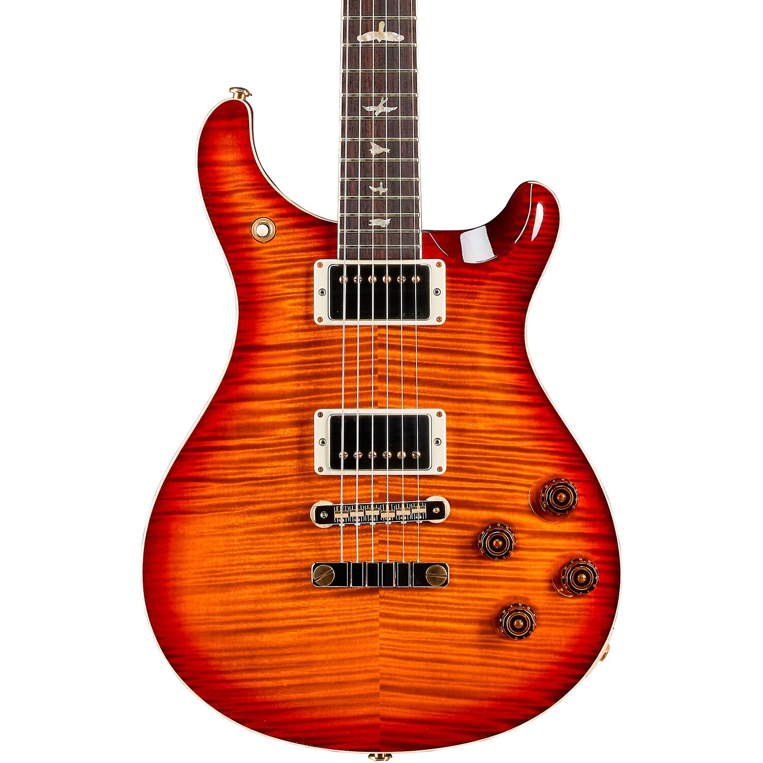 PRS McCarty 594 с 10-топом и винтажным грифом с рисунком Dark Cherry Burst
PRS McCarty 594 с 10-топом и винтажным грифом с рисунком Dark Cherry Burst