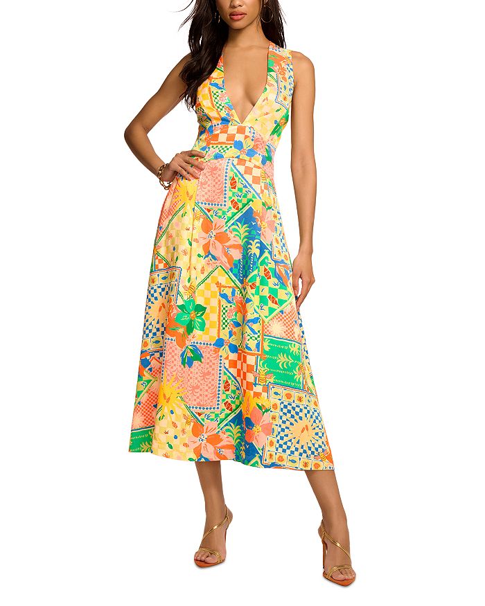 Фелисити миди-платье с комбинированным принтом Ramy Brook, мультиколор
Фелисити миди-платье с комбинированным принтом Ramy Brook, мультиколор