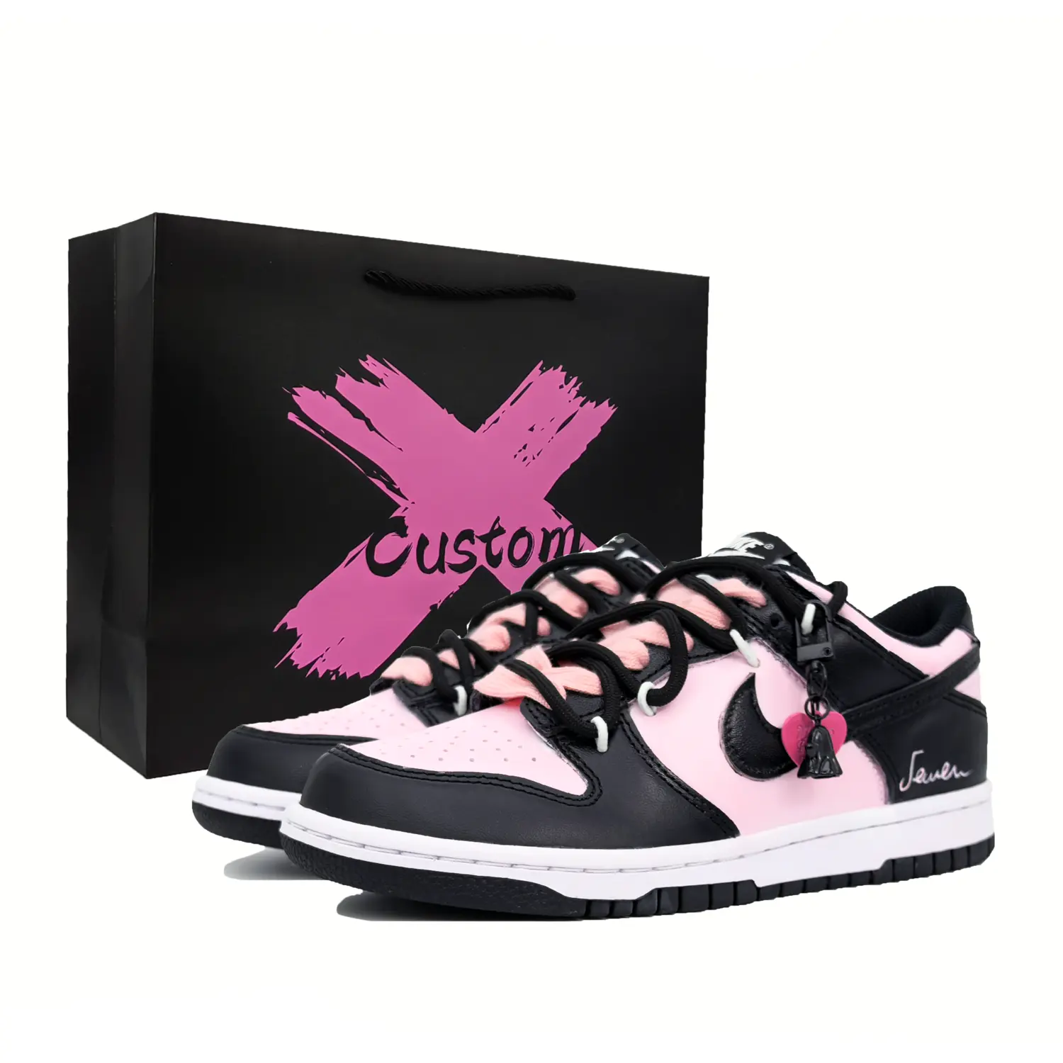 Детские кроссовки для скейтбординга Dunk Sweetheart с противоскользящим покрытием, износостойкие, низкие, для подростков Nike, розовый
Детские кроссовки для скейтбординга Dunk Sweetheart с противоскользящим покрытием, износостойкие, низкие, для подростков Nike, розовый