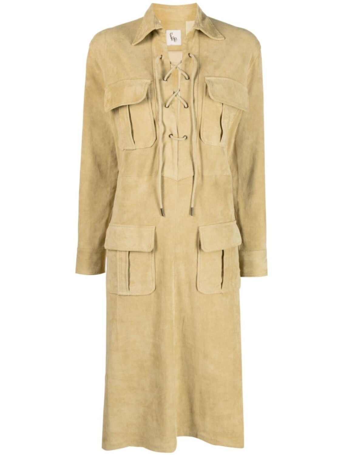 Paula кожаное платье миди с отложным воротником, нейтральный цвет
Paula кожаное платье миди с отложным воротником, нейтральный цвет