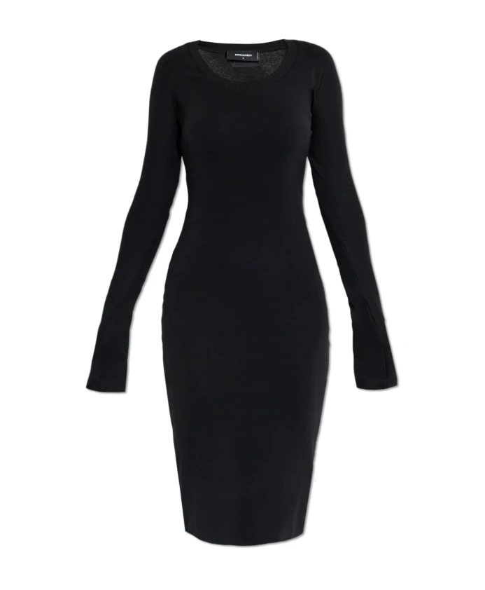 Платье с длинными рукавами Dsquared2, черный
Платье с длинными рукавами Dsquared2, черный