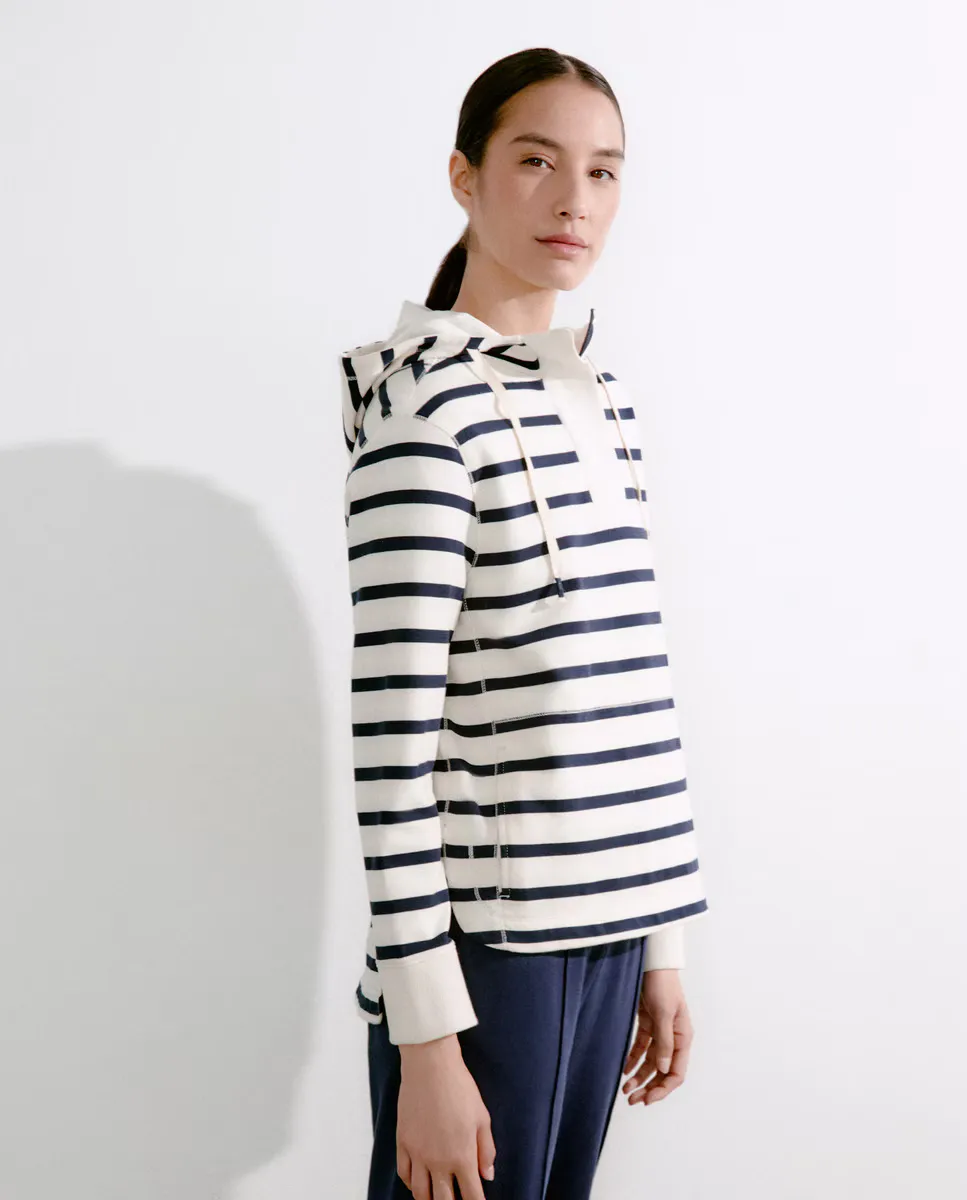 Женская толстовка с капюшоном и V-образным вырезом Énfasis, темно-синий
Женская толстовка с капюшоном и V-образным вырезом Énfasis, темно-синий