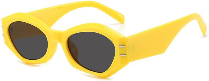 Солнцезащитные очки Polygon для женщин, винтажные, неправильной формы, желейного цвета, мужские, в маленькой оправе, с защитой от УФ-излучения UV400 generic, Yellow Black
Солнцезащитные очки Polygon для женщин, винтажные, неправильной формы, желейного цвета, мужские, в маленькой оправе, с защитой от УФ-излучения UV400 generic, Yellow Black