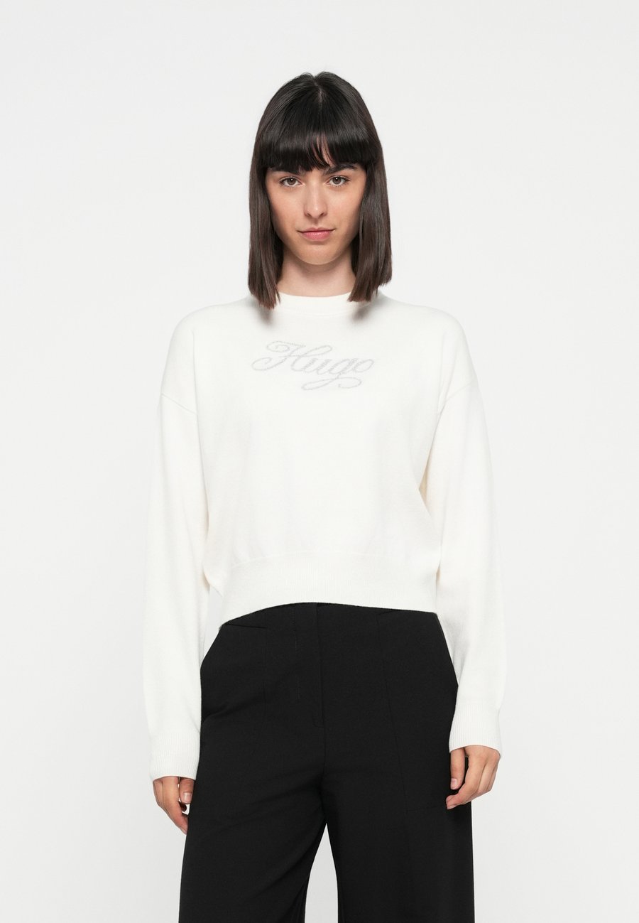 Джемпер HUGO SLOGIX, Off White/Multi-Coloured
Джемпер HUGO SLOGIX, Off White/Multi-Coloured