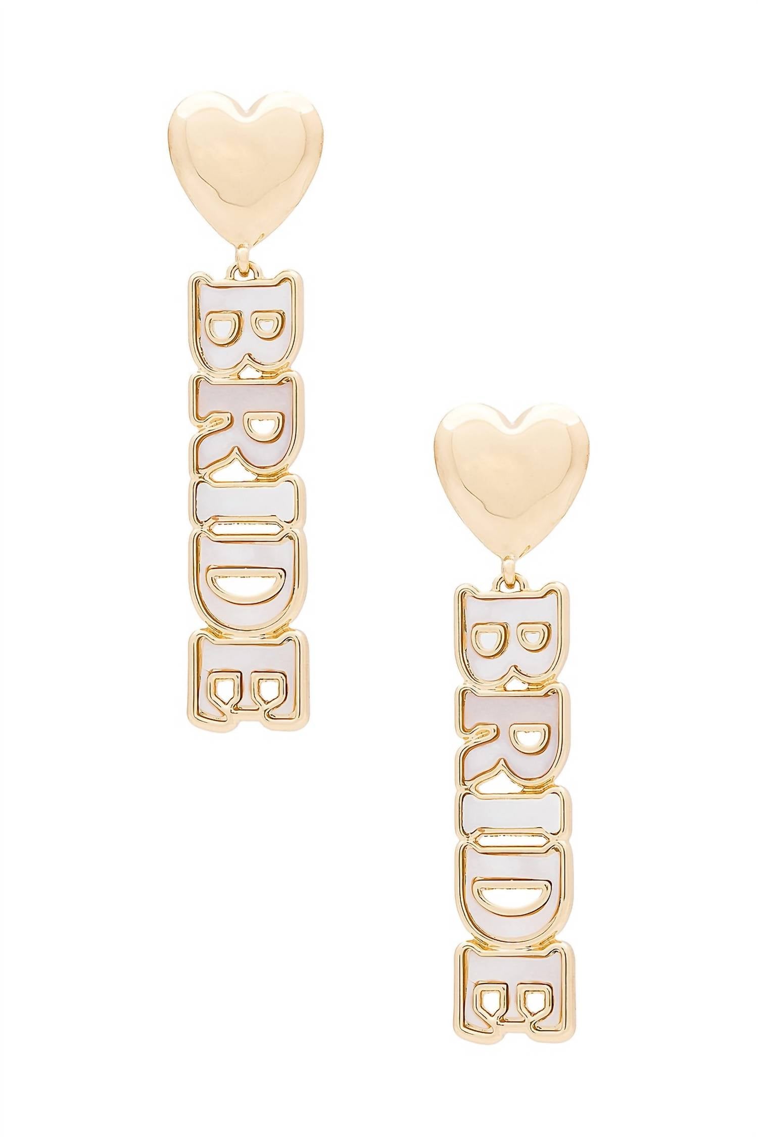 Женские серьги в золотом и белом цветах Baublebar, золотой/белый
Женские серьги в золотом и белом цветах Baublebar, золотой/белый