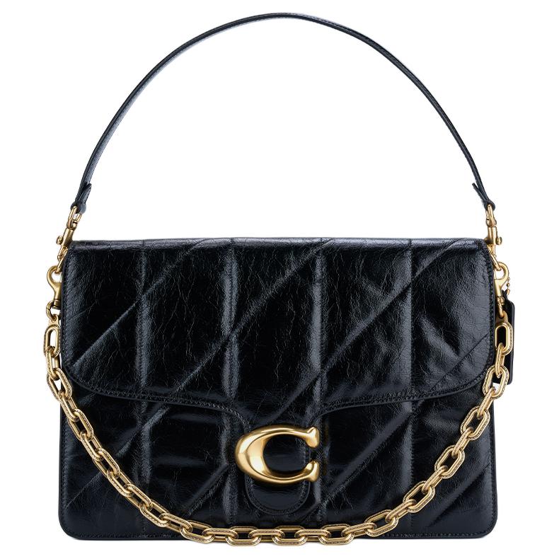 Кожаная наплечная сумка большая женская черная COACH
Кожаная наплечная сумка большая женская черная COACH