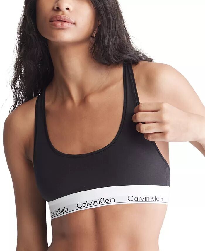 Женский современный хлопковый бюстгальтер без косточек F3785 Calvin Klein, черный
Женский современный хлопковый бюстгальтер без косточек F3785 Calvin Klein, черный