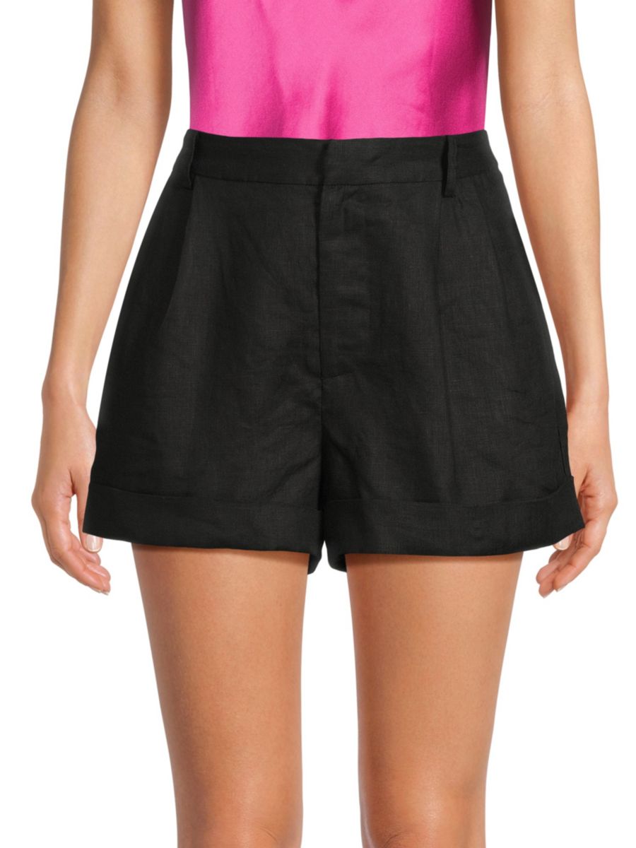 Льняные шорты Ravi Cami NYC, черный
Льняные шорты Ravi Cami NYC, черный