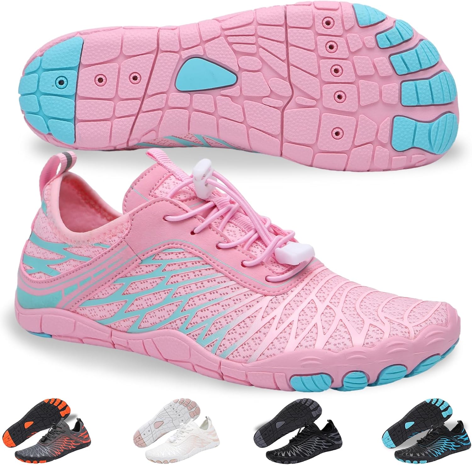 Кроссовки для походов для женщин и мужчин - быстро сохнущие, с широкой носочной частью, для пляжа, плавания, спортивные кроссовки Ieirye, розовый
Кроссовки для походов для женщин и мужчин - быстро сохнущие, с широкой носочной частью, для пляжа, плавания, спортивные кроссовки Ieirye, розовый