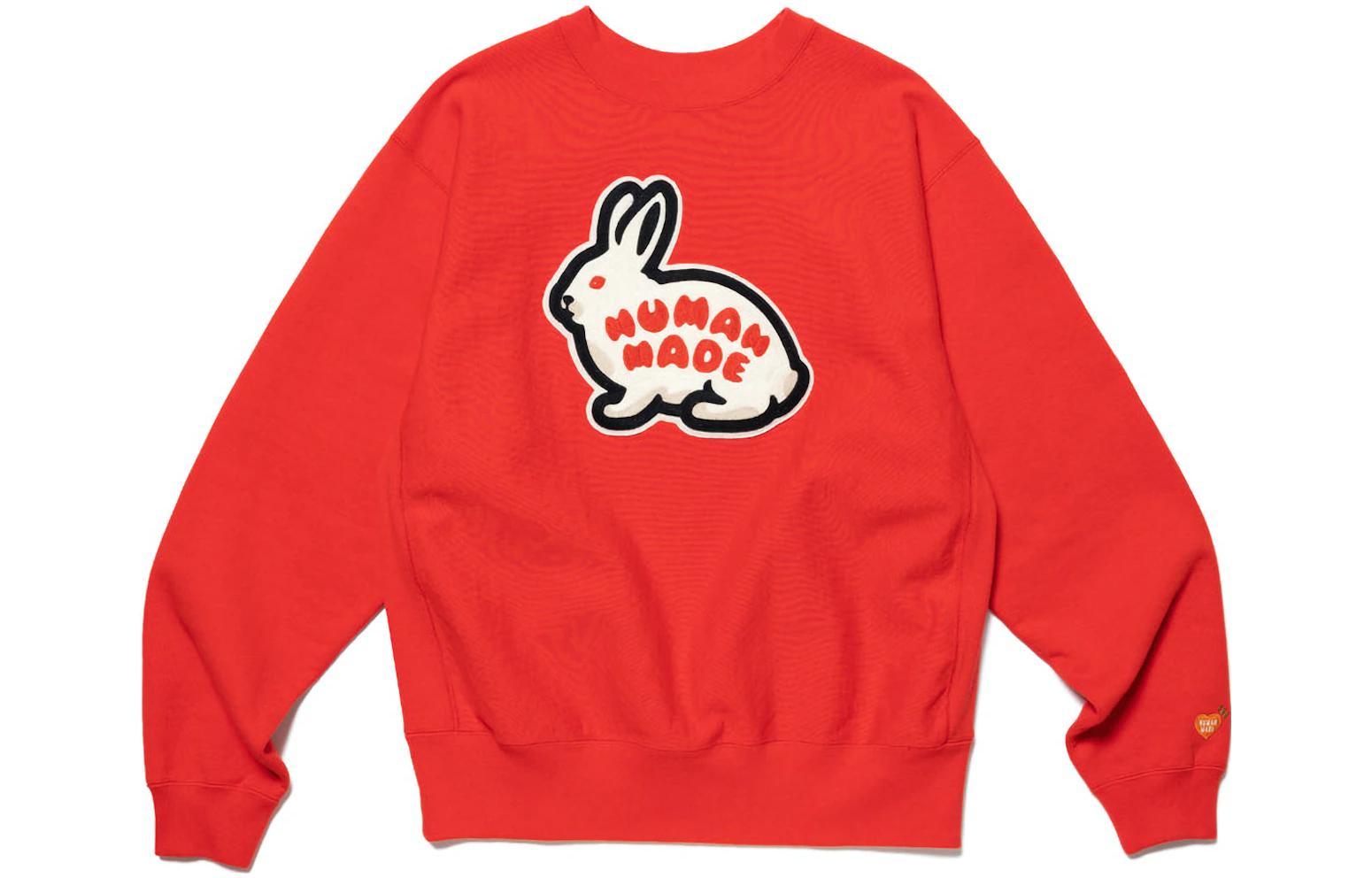 Толстовка Rabbit Heavy Weight Crewneck HUMAN MADE, серая
Толстовка Rabbit Heavy Weight Crewneck HUMAN MADE, серая