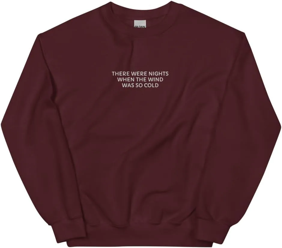 Свитшот Unisex с вышивкой There Were Nights
Свитшот Unisex с вышивкой There Were Nights