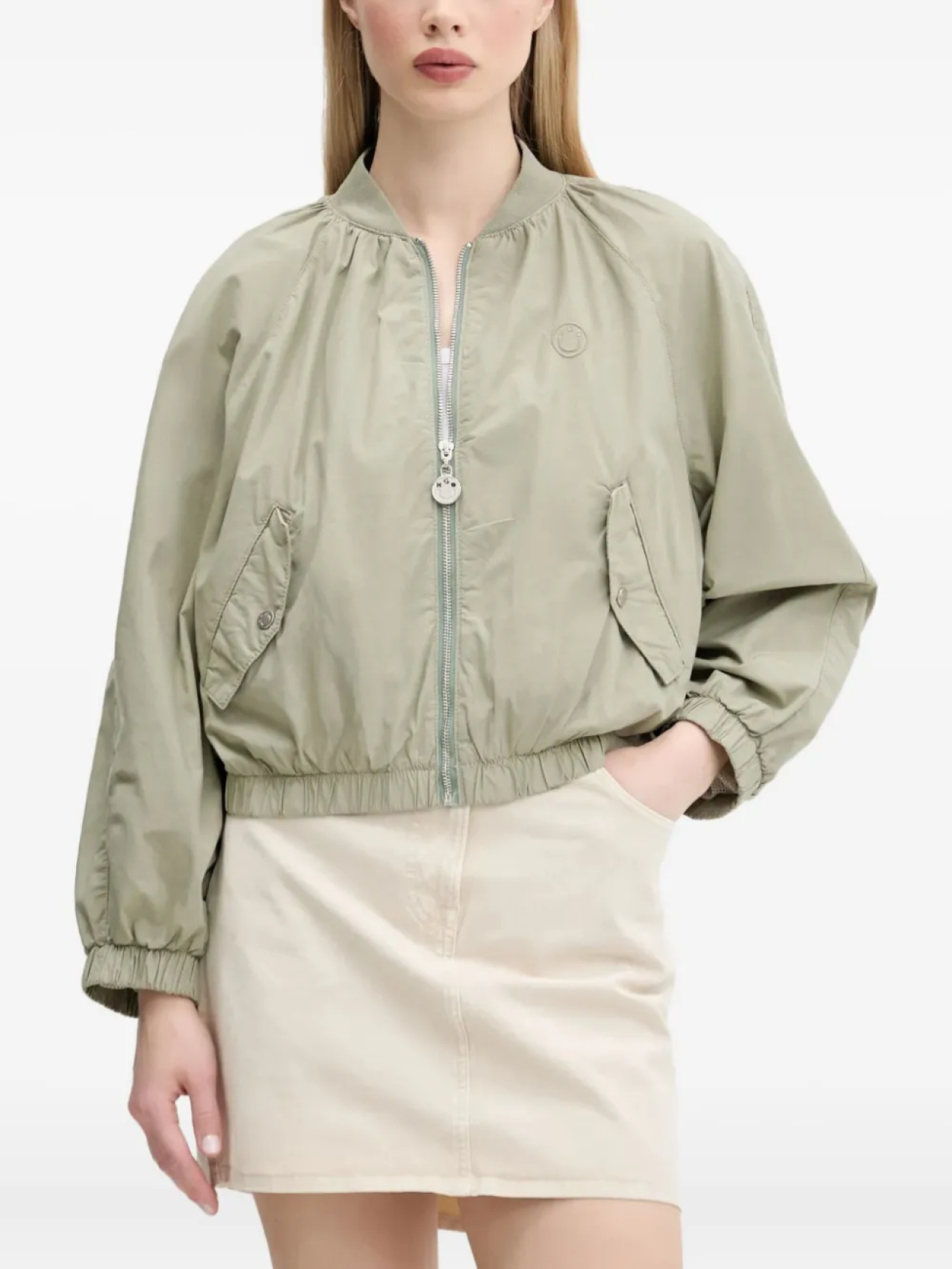 Укороченная куртка HUGO Happy Hugo с вышитым логотипом, зеленый
Укороченная куртка HUGO Happy Hugo с вышитым логотипом, зеленый