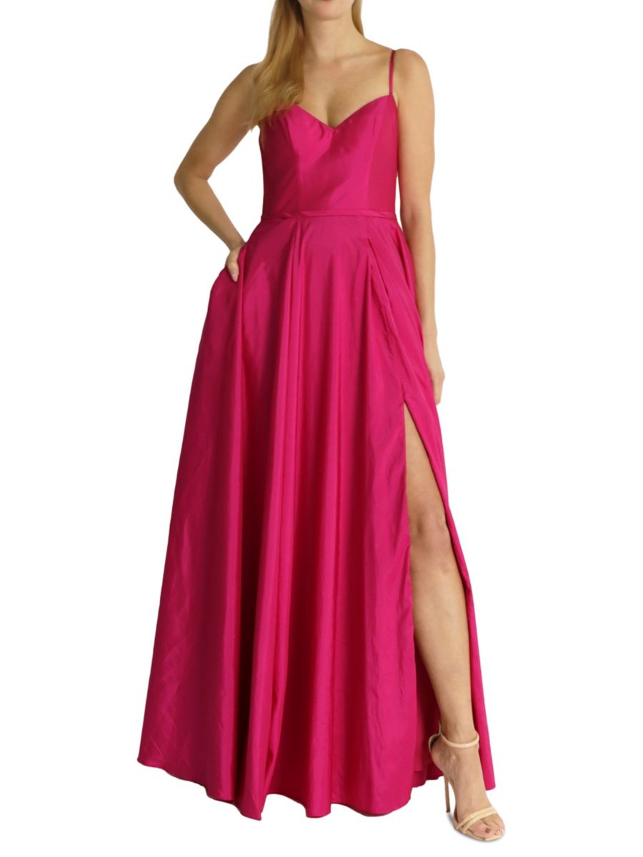 Платье А-силуэта из тафты Rene Ruiz Collection, цвет Deep Pink
Платье А-силуэта из тафты Rene Ruiz Collection, цвет Deep Pink