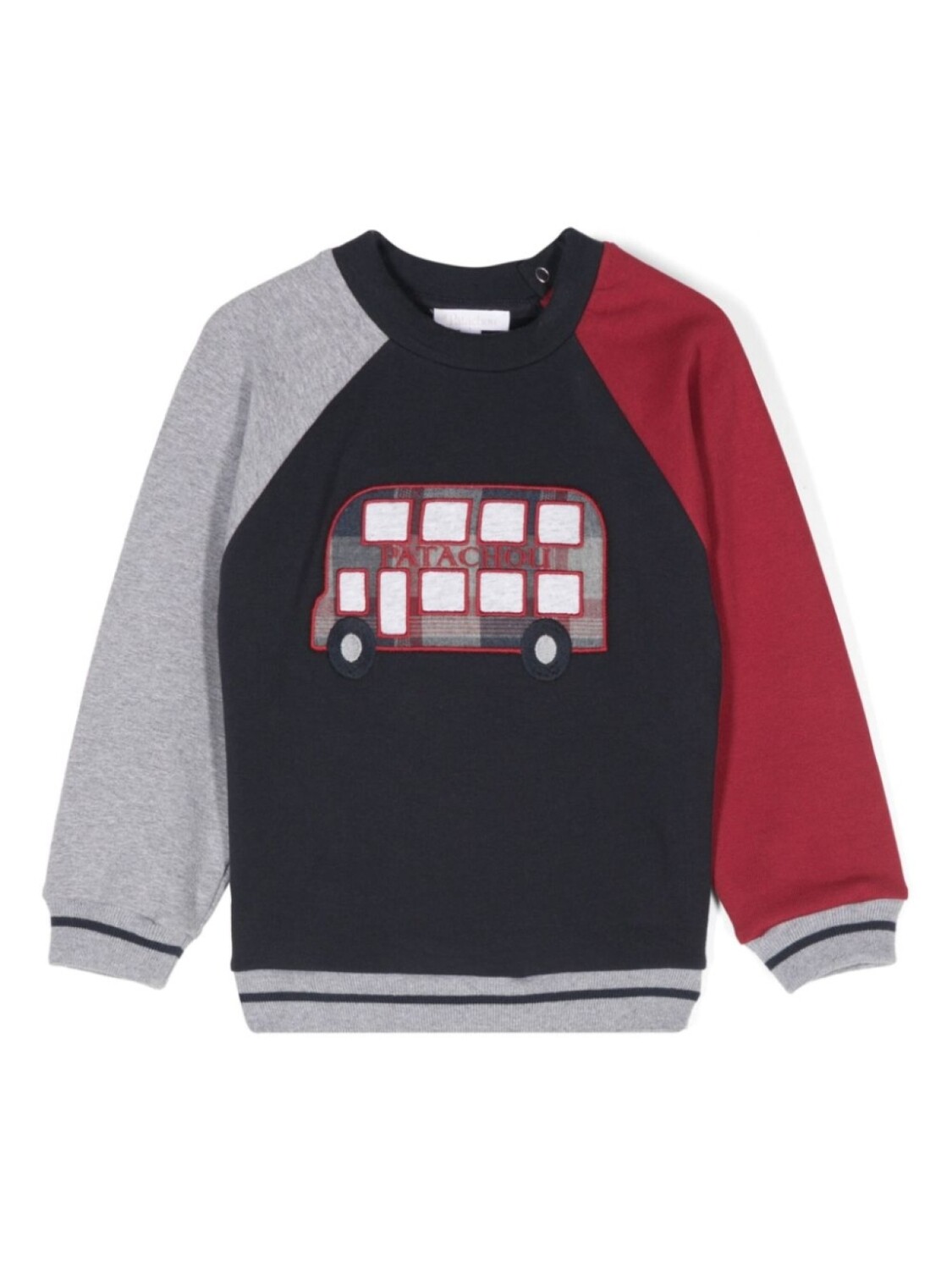 Толстовка с вышитым логотипом Patachou, синий
Толстовка с вышитым логотипом Patachou, синий