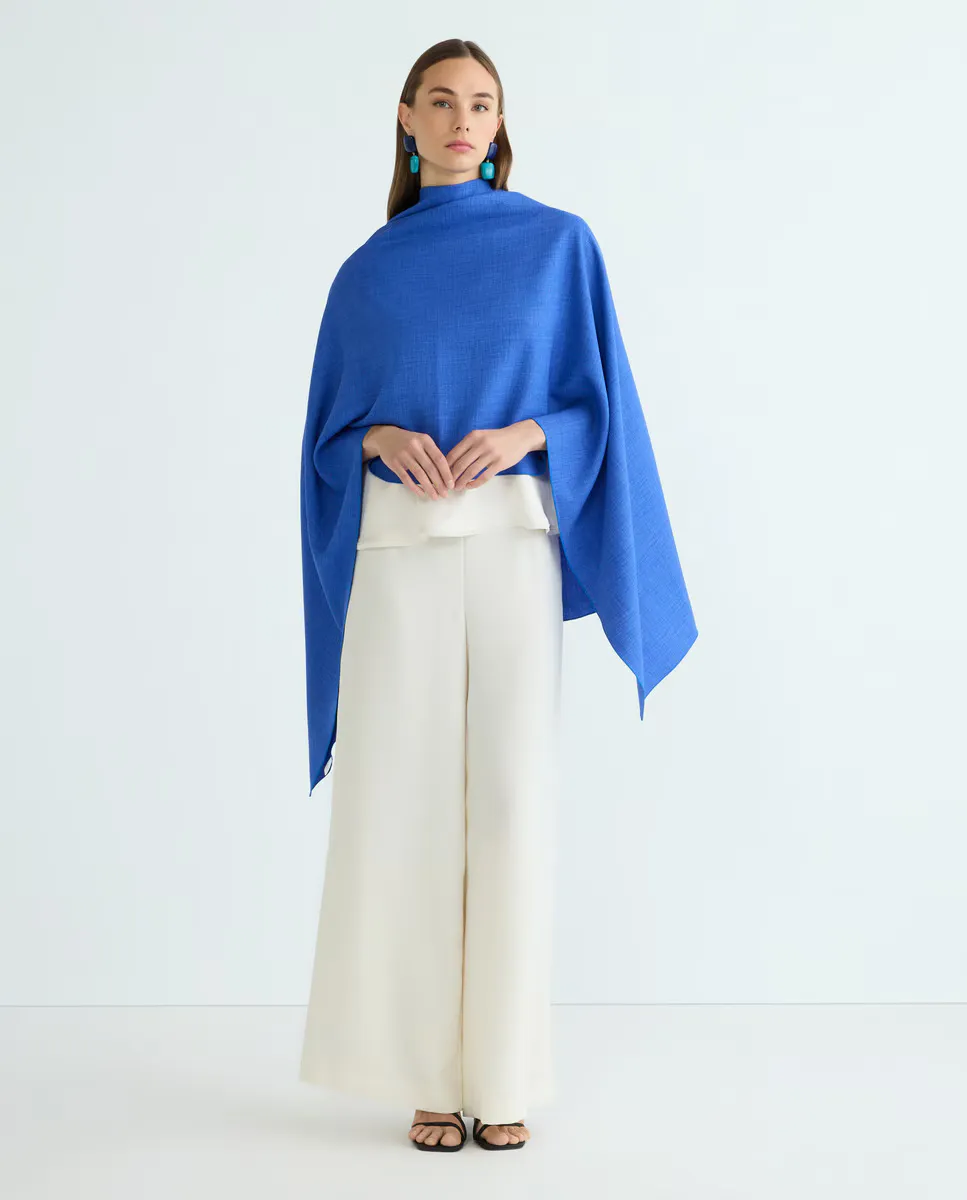 Простой шарф под лен Banarassi, тёмно-синий
Простой шарф под лен Banarassi, тёмно-синий