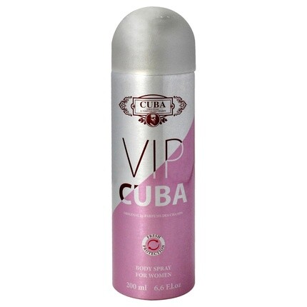 Cuba Vip By For Women 6.6 Oz Body Spray
Cuba Vip By For Women 6.6 Oz Body Spray