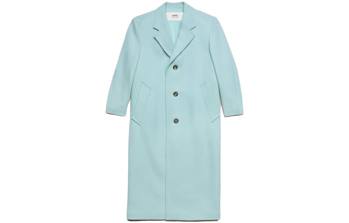 AMIPARIS Ами Париж Однобортное Длинное Рукав Ребристое Пальто, Blue
AMIPARIS Ами Париж Однобортное Длинное Рукав Ребристое Пальто, Blue