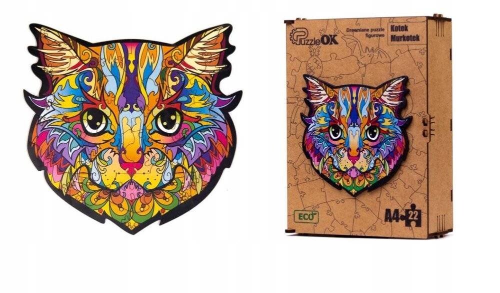 Деревянный пазл ЭКО 22 Котенок Муркотек А4 PuzA4-01725 Inna marka 
Деревянный пазл ЭКО 22 Котенок Муркотек А4 PuzA4-01725 Inna marka