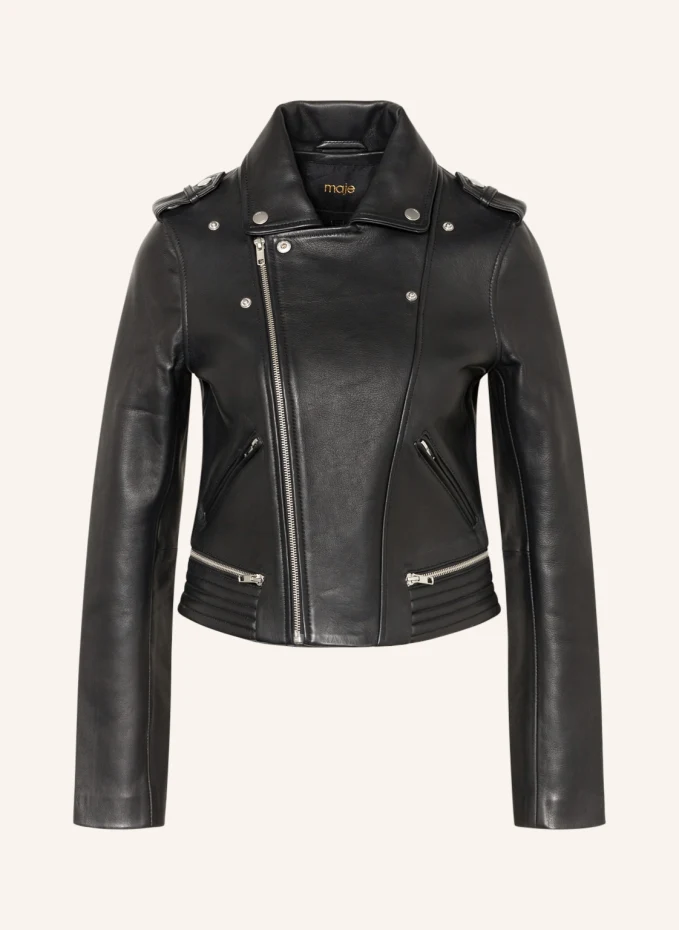 Кожаный пиджак Maje, черный
Кожаный пиджак Maje, черный