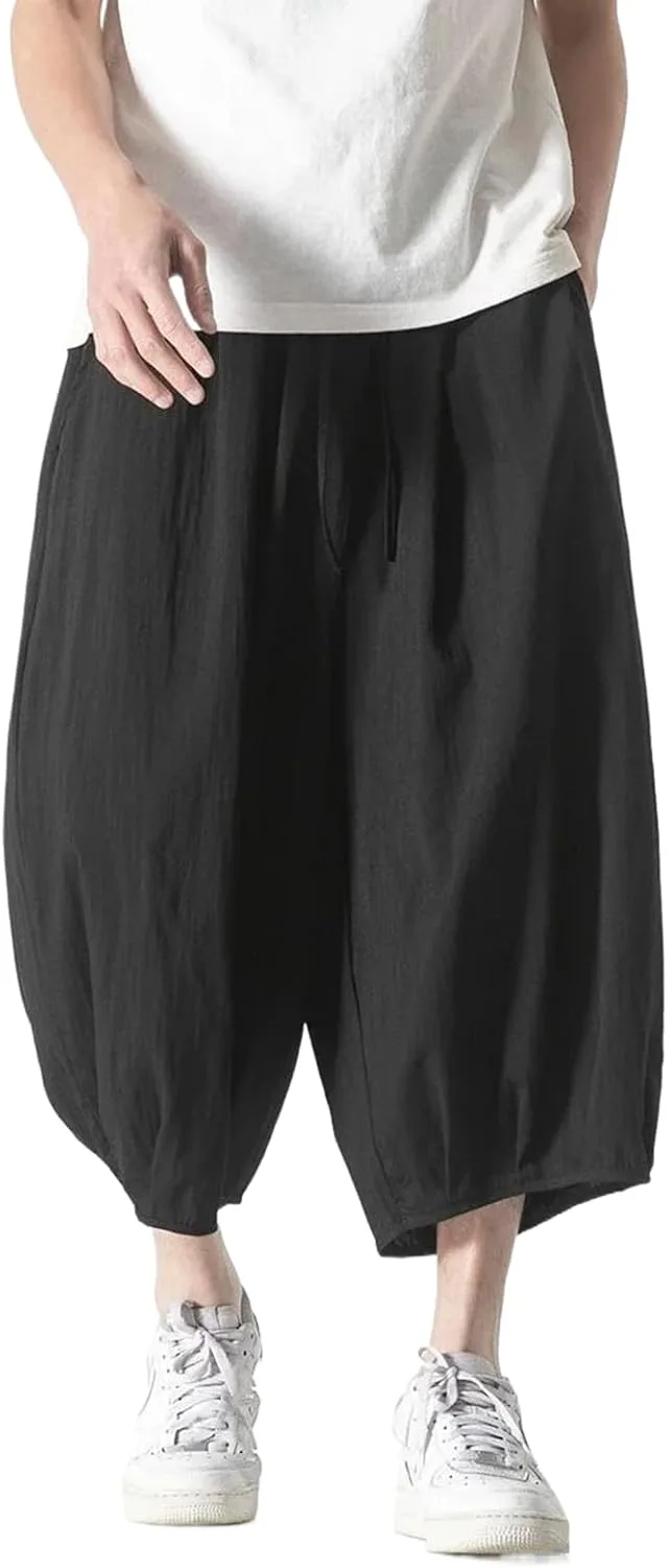 Летние свободные брюки мужские Harajuku Harem Cotton Linen Lantern Pants AHEHSAAO
Летние свободные брюки мужские Harajuku Harem Cotton Linen Lantern Pants AHEHSAAO